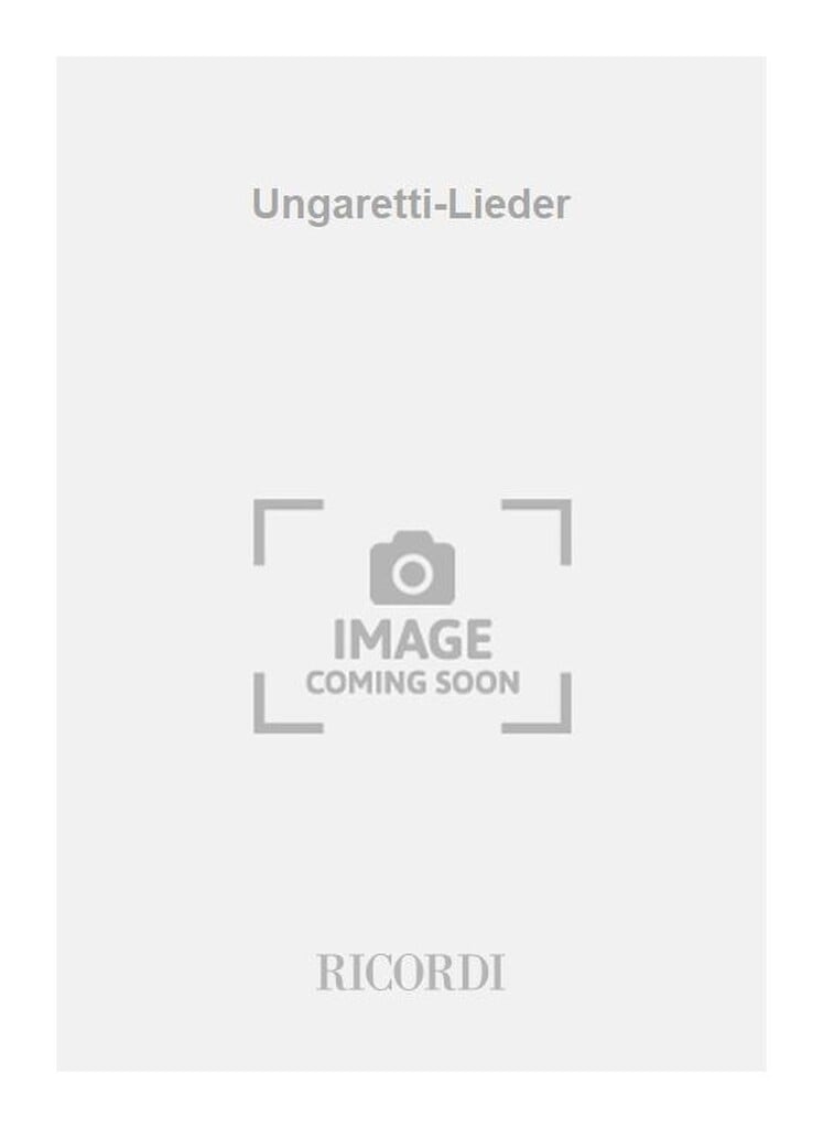 Ungaretti-Lieder